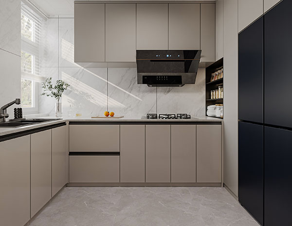 Remodelled neutral kitchen